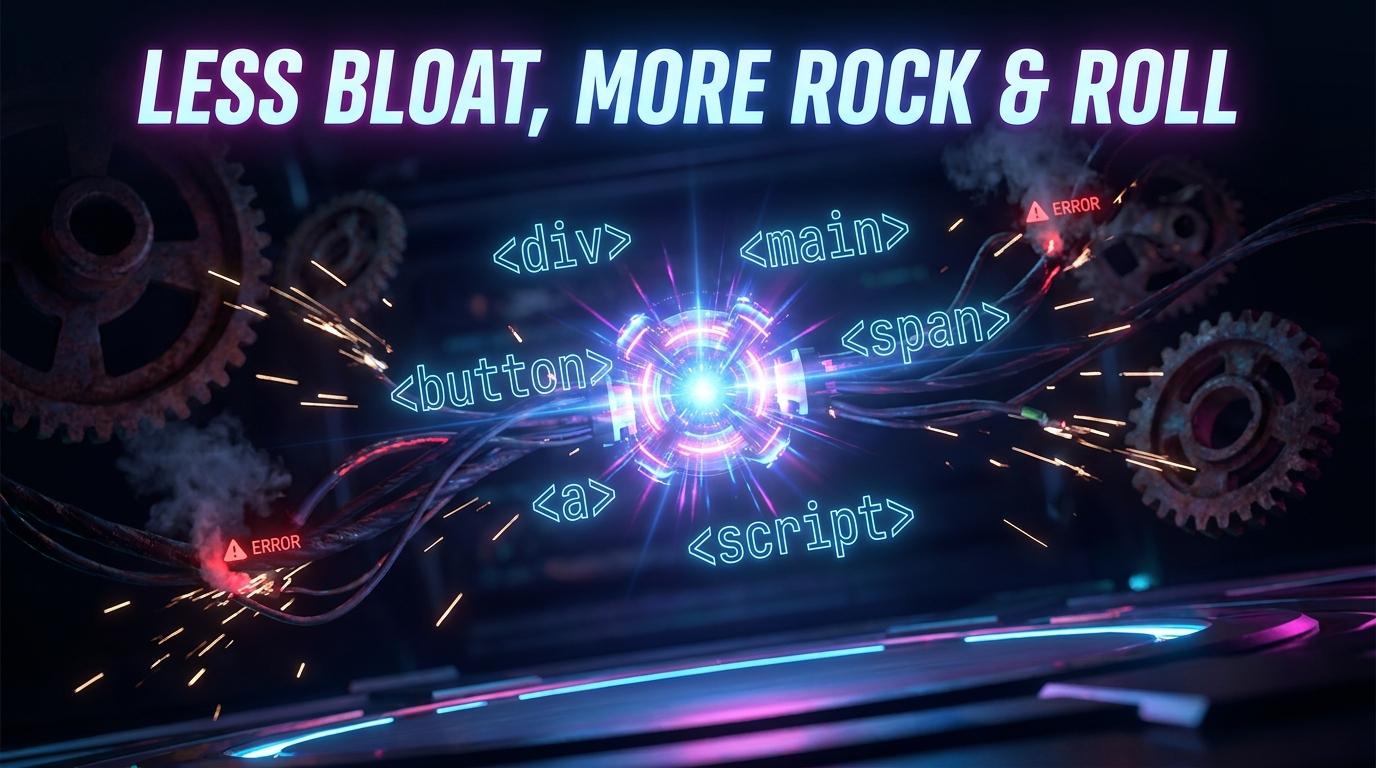 Aplicaciones de escritorio hiper-ligeras – Menos "Bloat" y más Rock & Roll