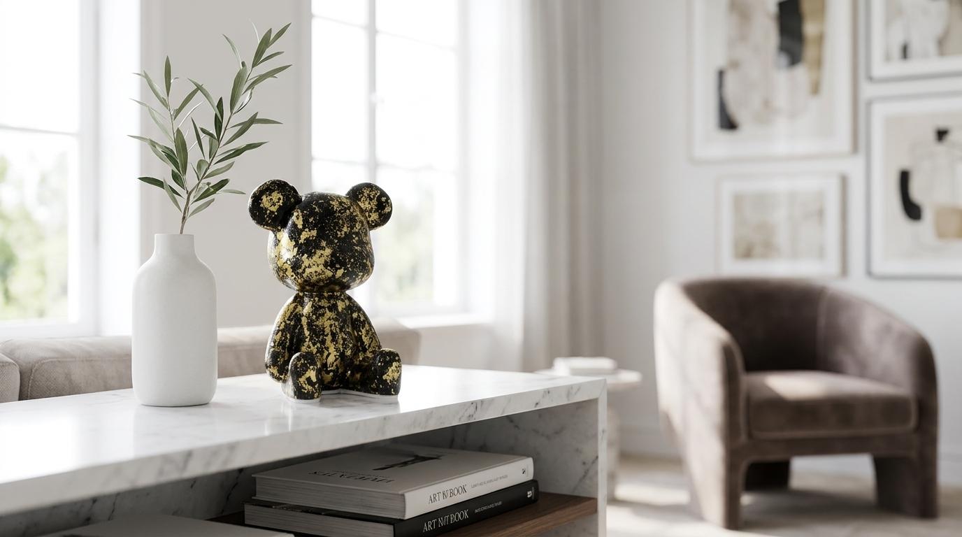 Luxe Noir Bear Hero