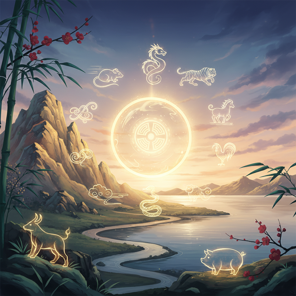 중국 띠별 운세 이미지