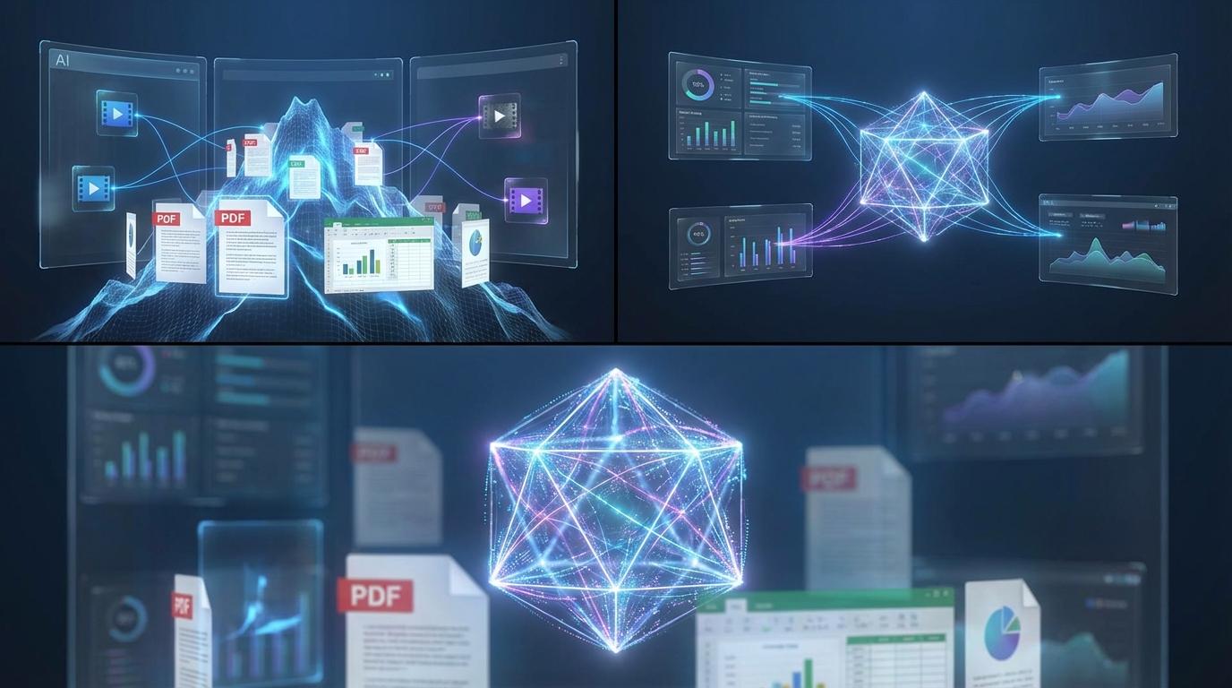 AI 아바타와 협업하는 모습