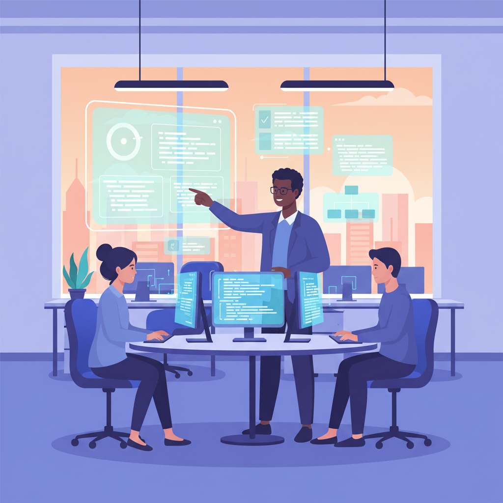 A sleek, modern graphic showcasing multiple company logos converging towards a central, glowing open-source icon, signifying brand building and market influence through strategic contributions.