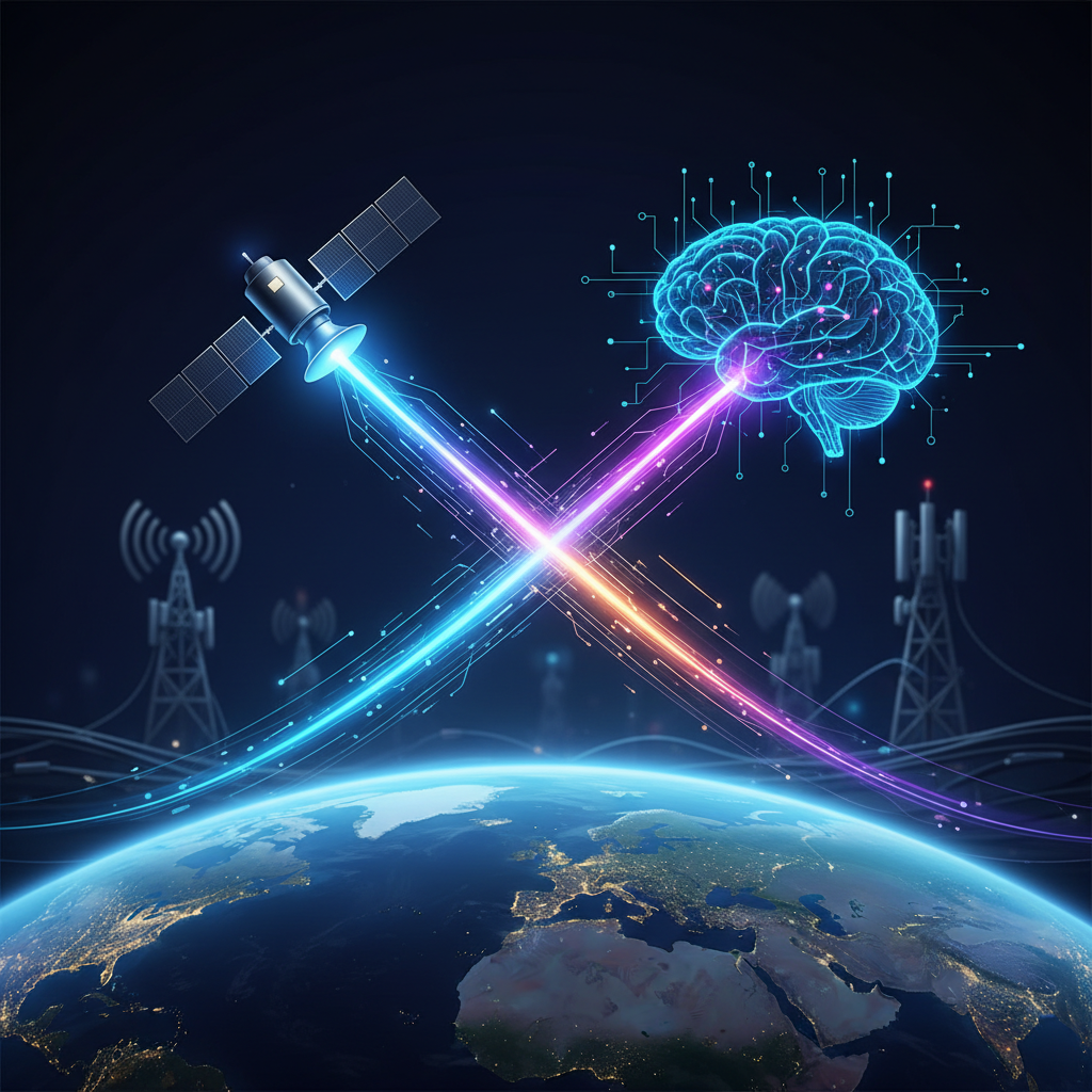 Starlink satellites in orbit