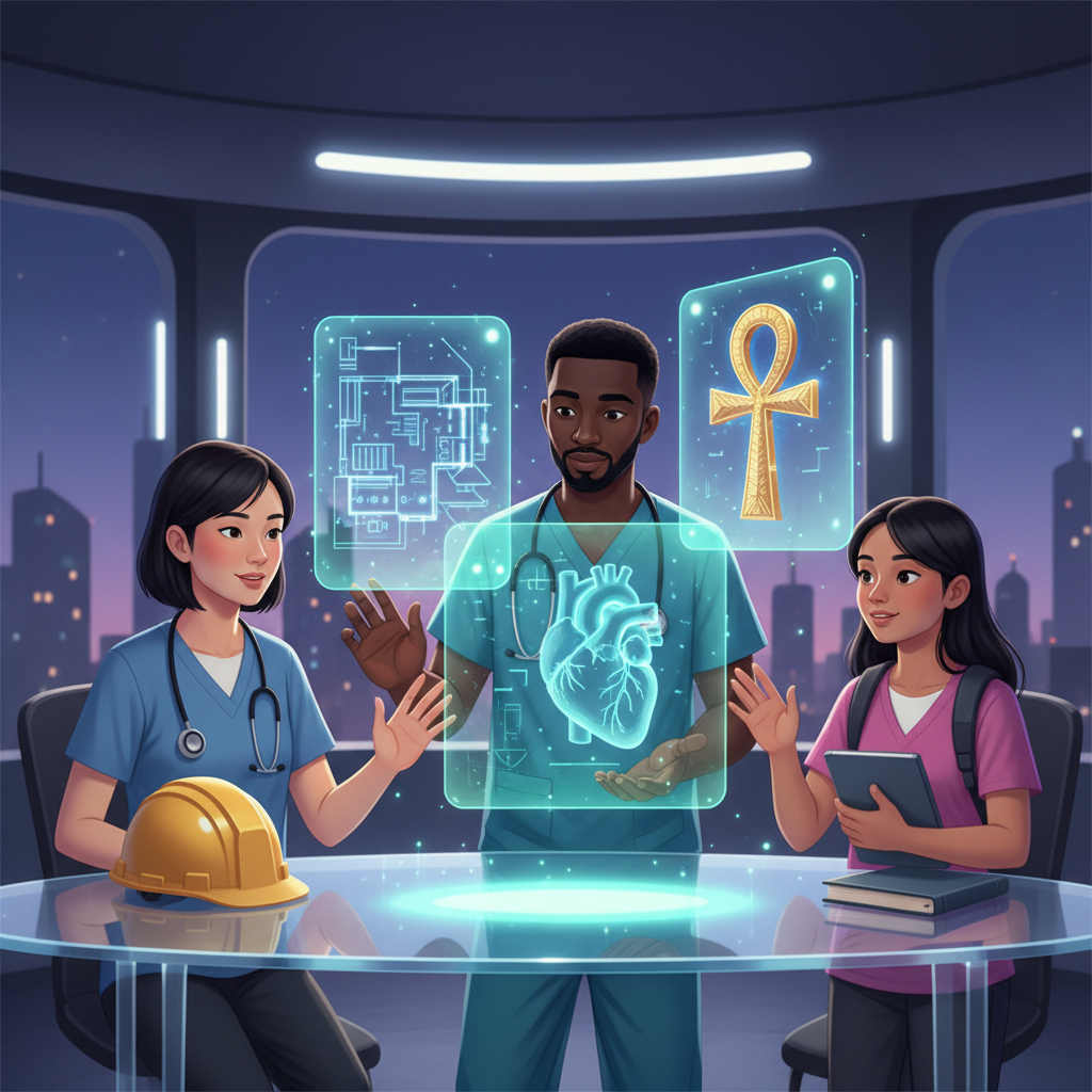 Holographic projection from a modern device