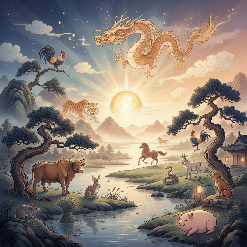 2025년 12월 31일 오늘의 띠별 운세 배너 이미지