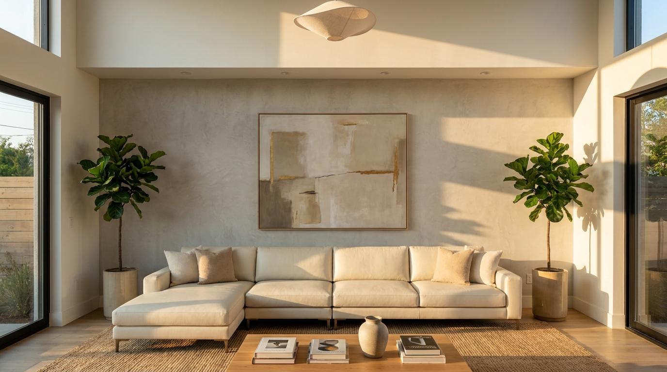 The "Golden Ratio" Living Room Photo