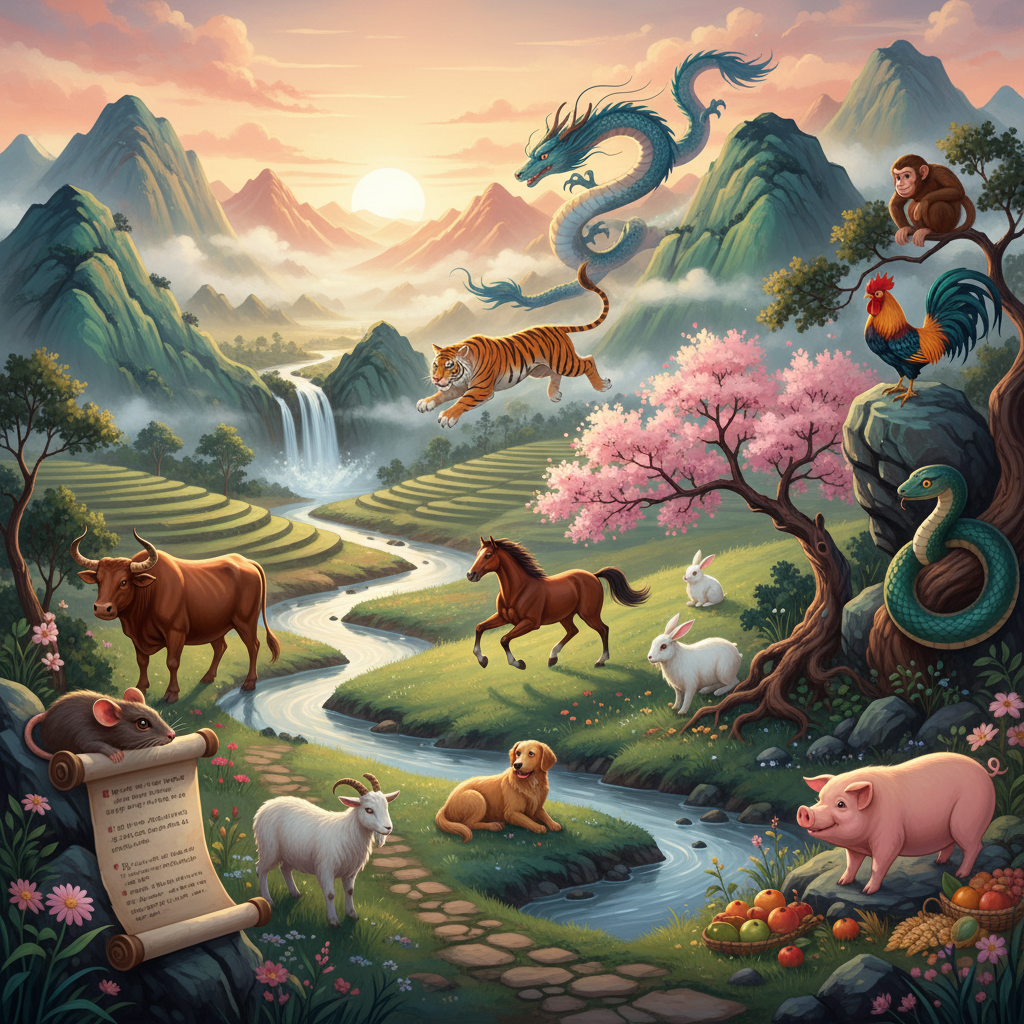 띠별 운세 배너 이미지