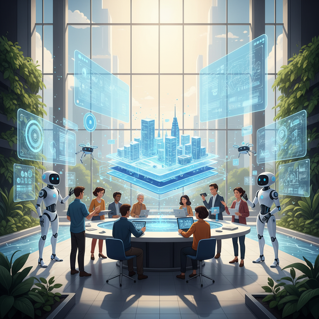 Human-AI collaboration and synergy