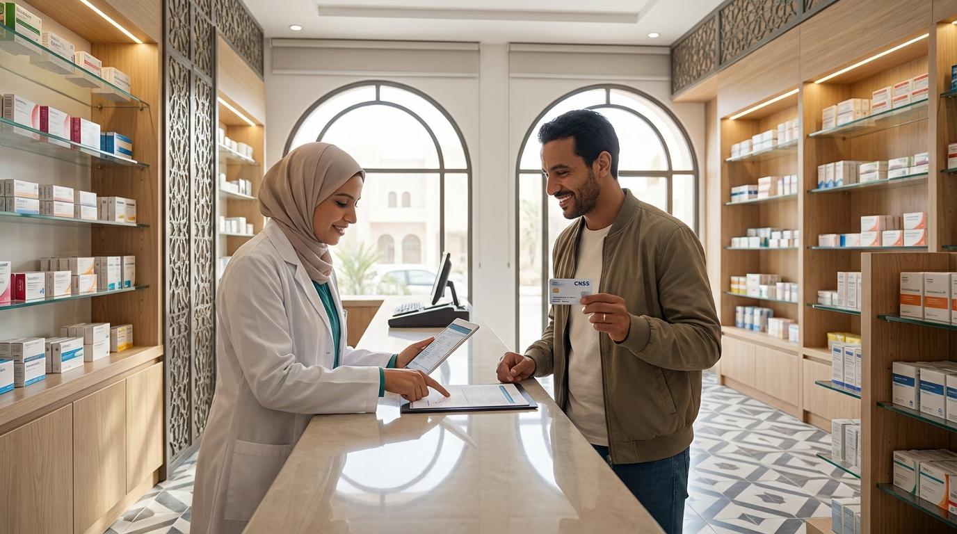 Modern Pharmacy in Morocco