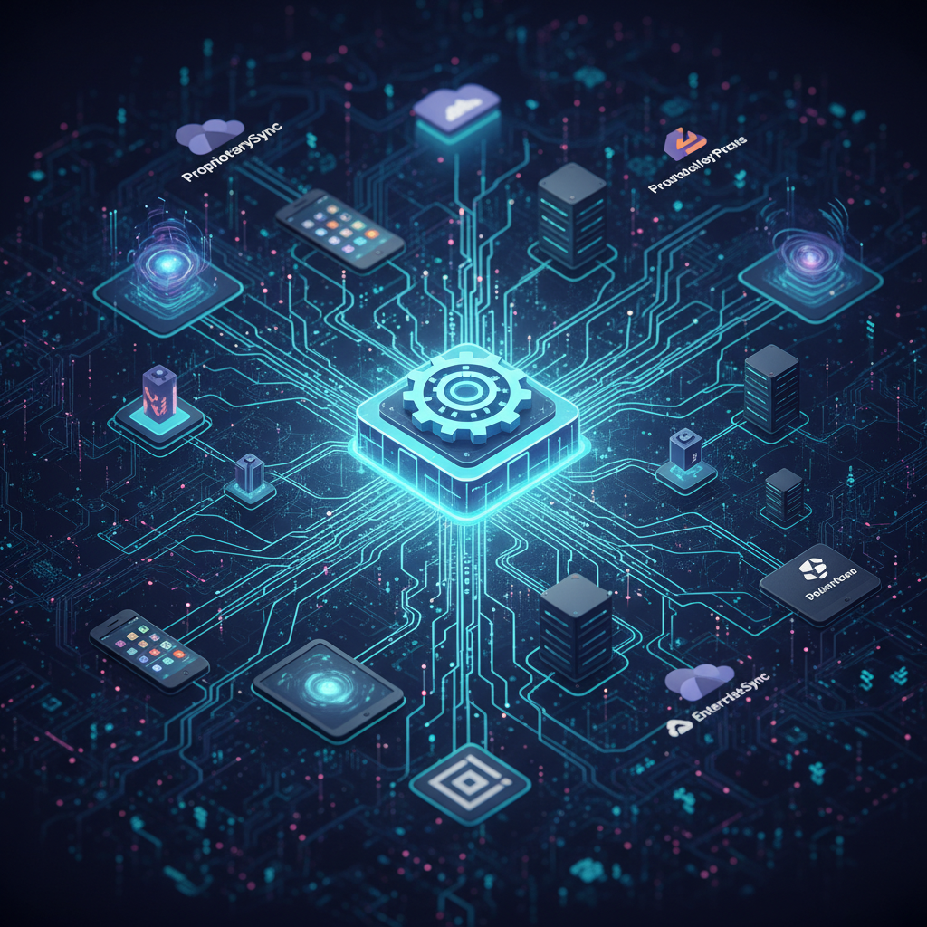 A vibrant, abstract image depicting a flowing stream of digital data or code, highlighting the continuous innovation and rapid development pace in an open-source environment.