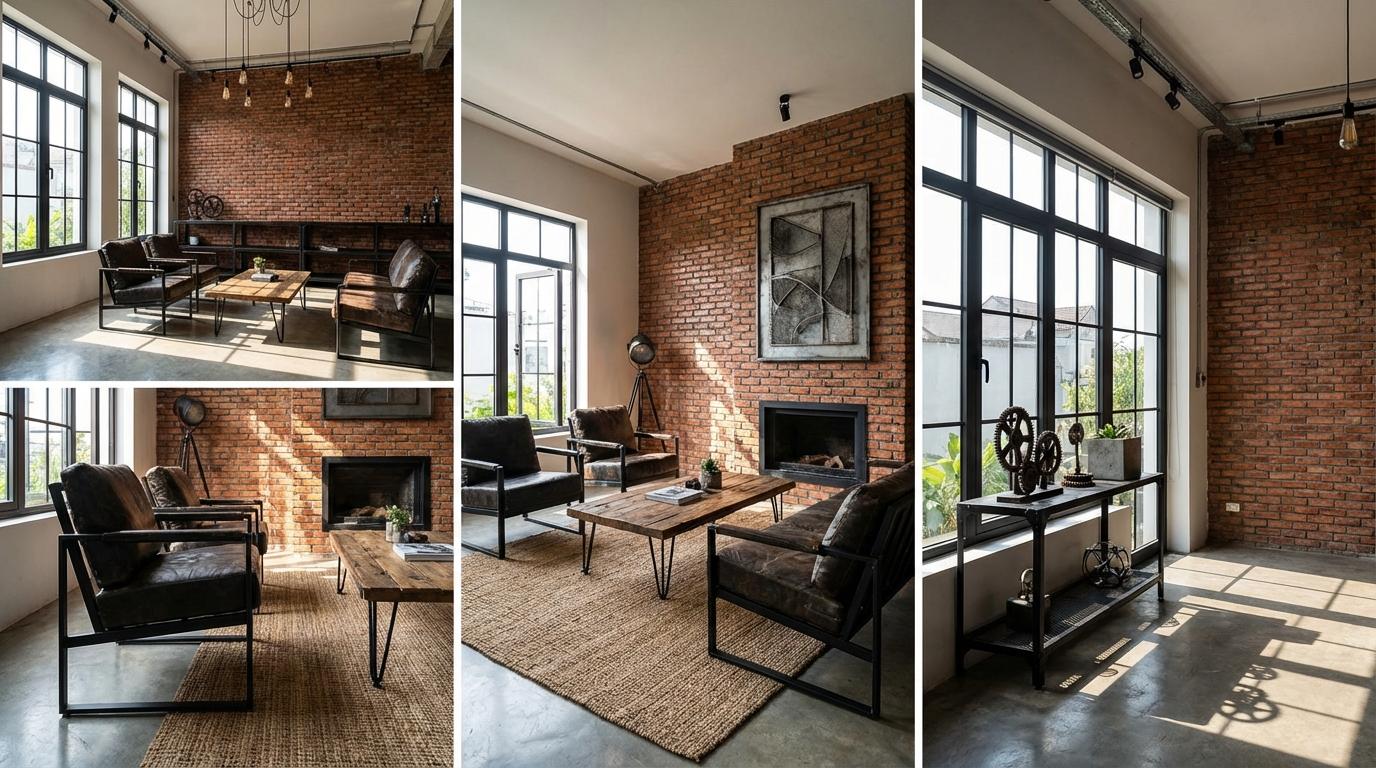 Phong cách Industrial