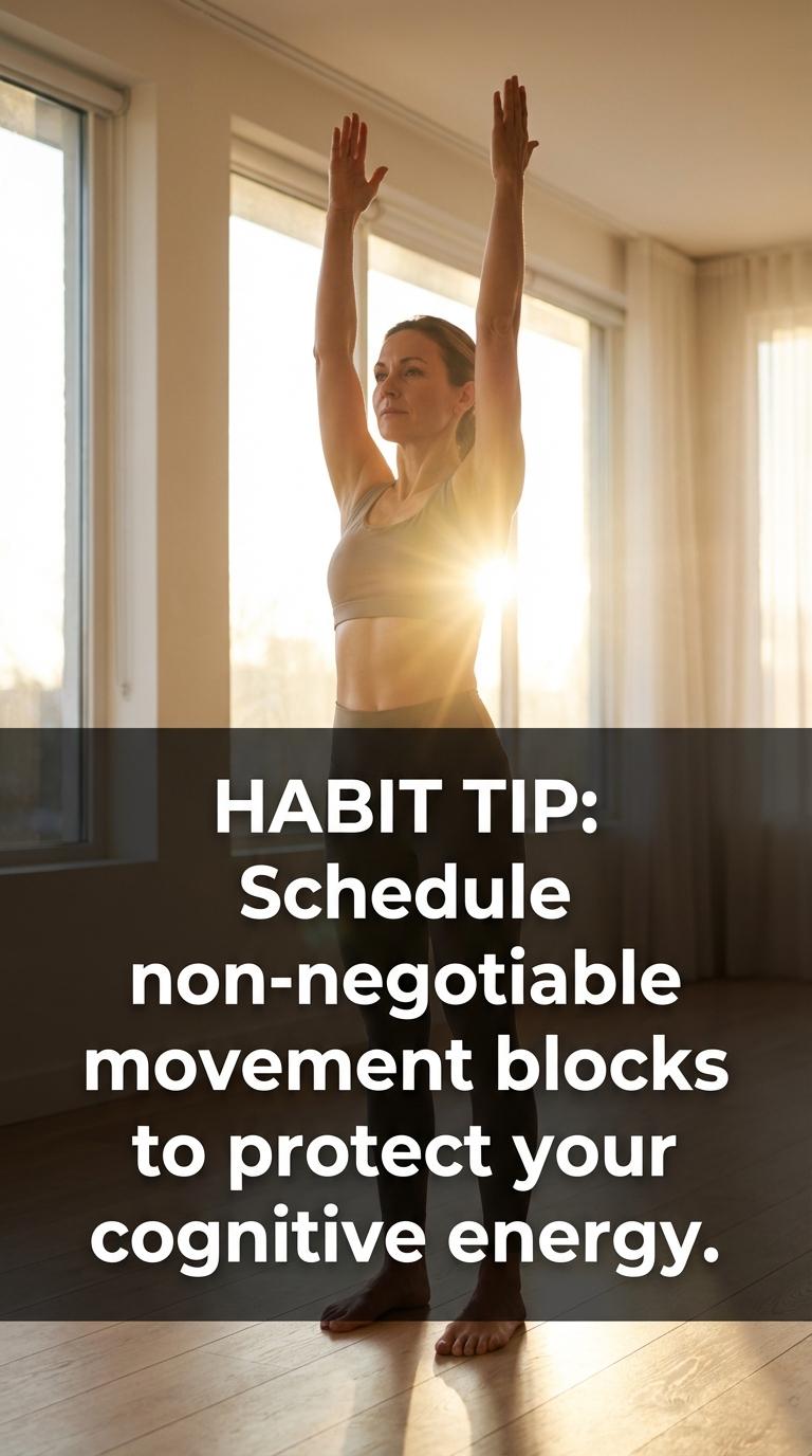 Movement Habits for Sustainable Productivity