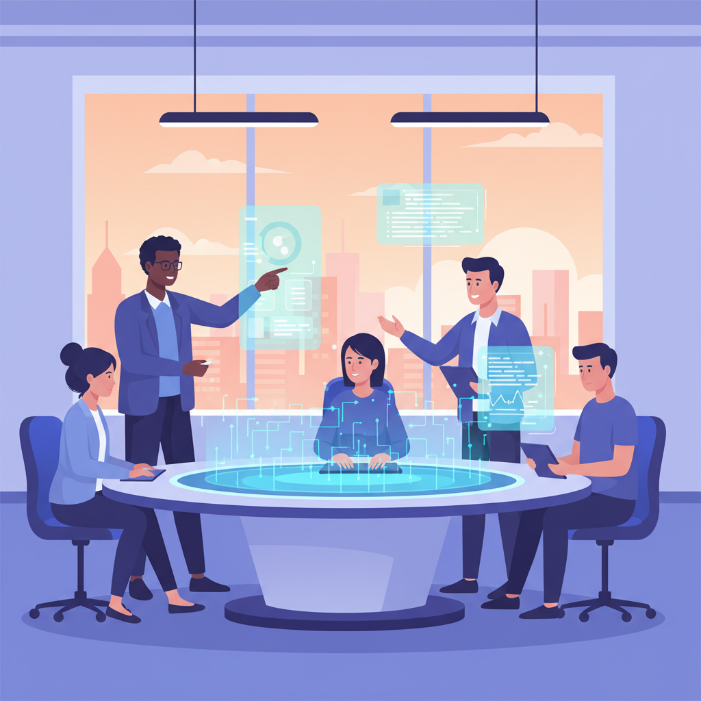 A creative visualization of interconnected lines and dots forming a brain-like structure, representing collective intelligence and rapid problem-solving within an open-source community.