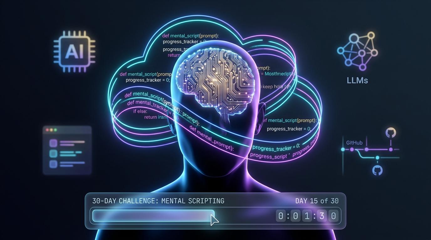 El "Script" mental del autoaprendizaje: Cómo hackear tu cerebro para dominar cualquier habilidad técnica en 30 días (Sin profesores)