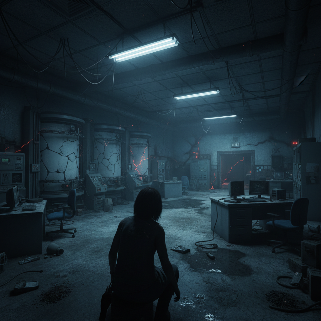 호킨스 국립 연구소 인게임 스크린샷