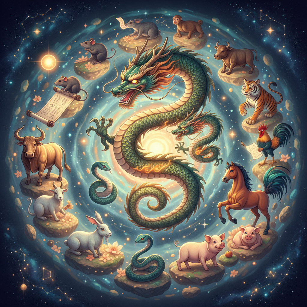 오늘의 띠별 운세 배너 이미지