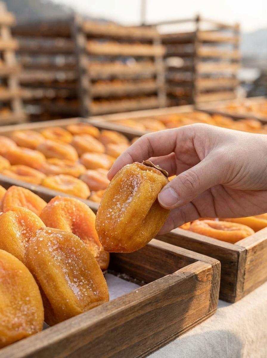 함안 곶감 직거래 판매 부스