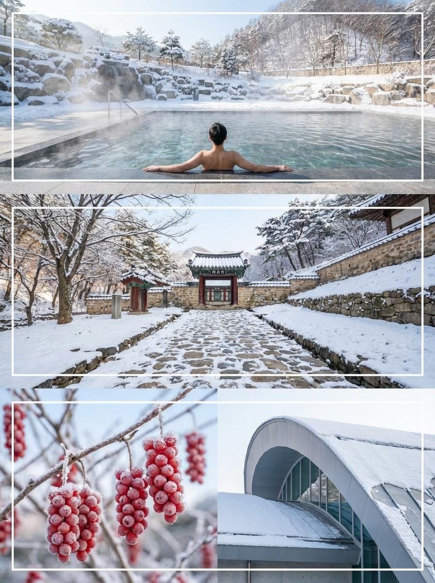 문경온천 및 주변 관광지 이미지