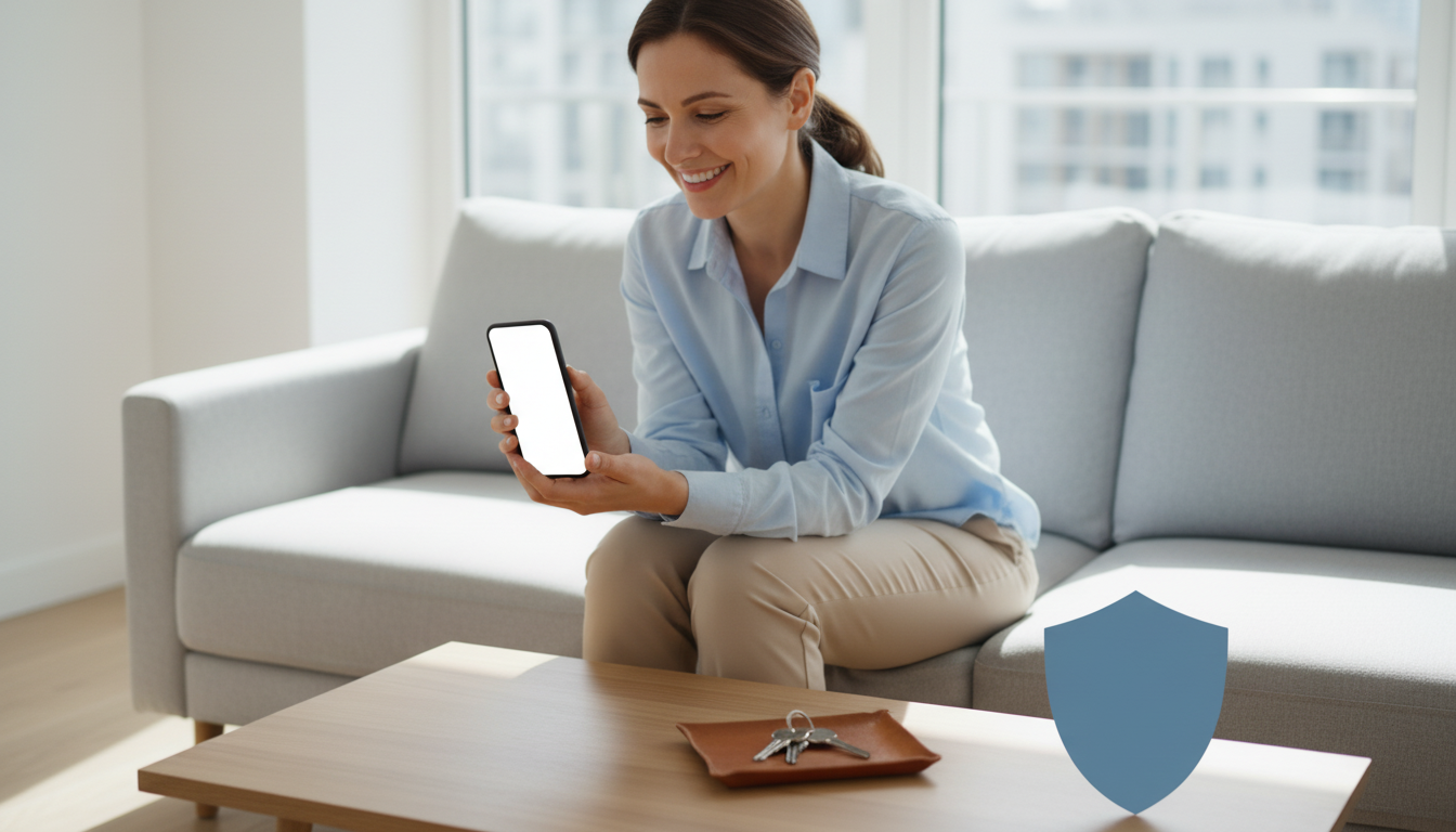 스마트폰을 이용한 비대면 전세보증보험 신청 이미지