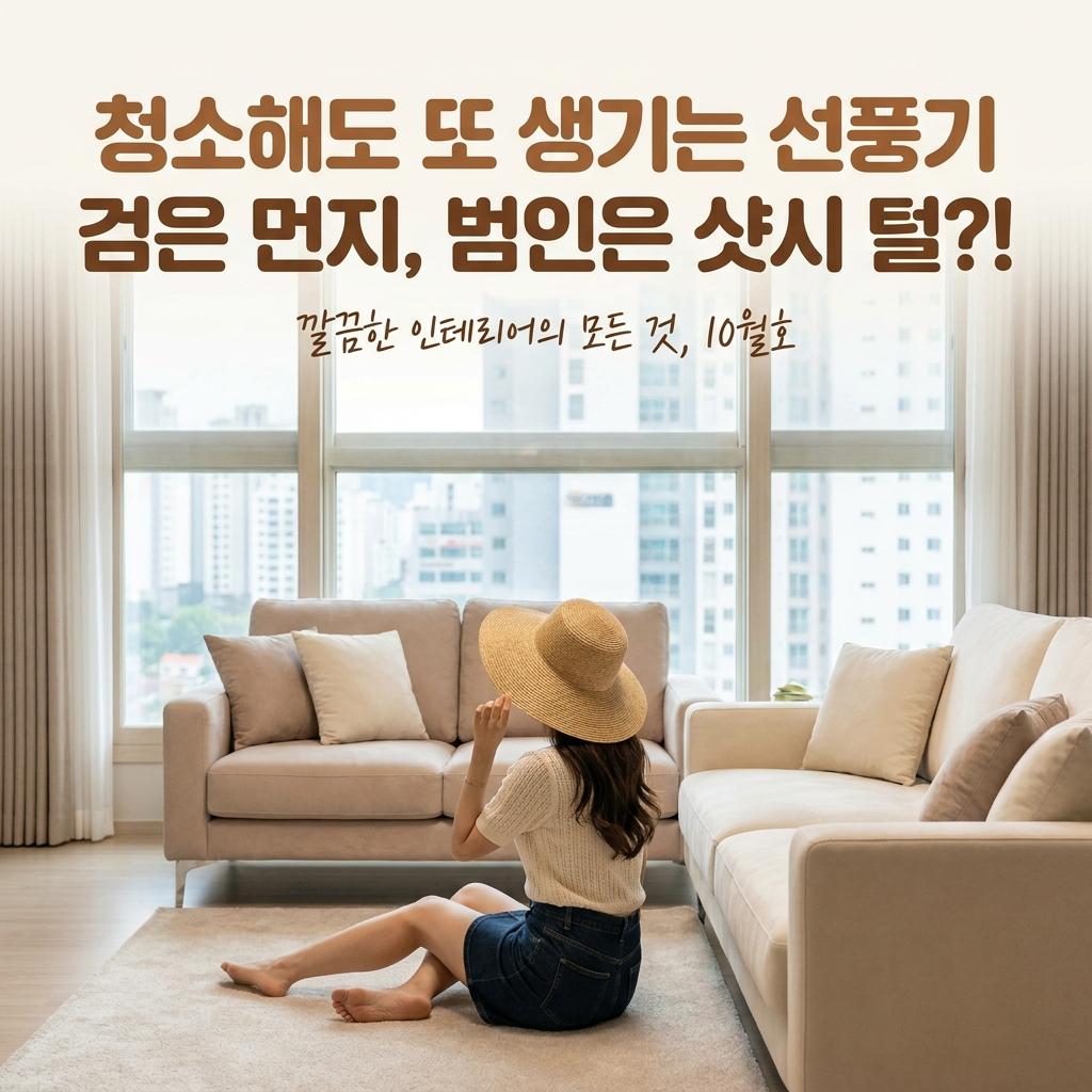 마북동 샷시 모헤어 가루 해결! 연원마을 32평 검은 먼지 차단 비법