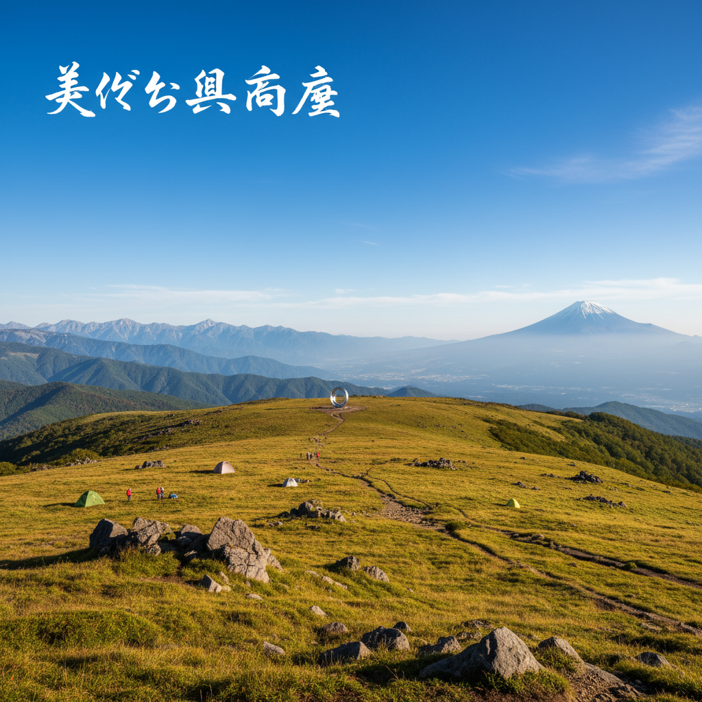 美ヶ原高原の広大な景色