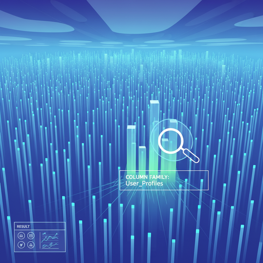 In-memory database illustration