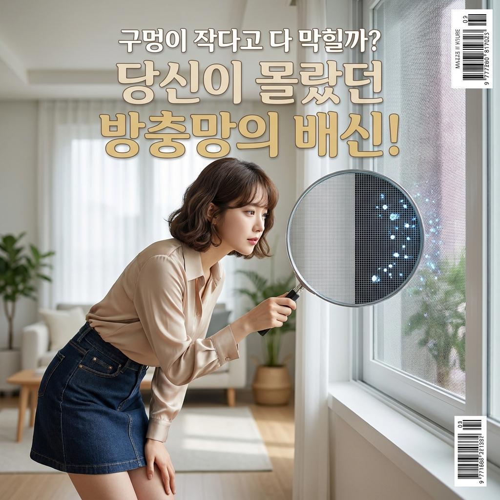 미세먼지 방충망 vs 미세방충망 차이점 32평 아파트 셀프교체로 비용 아끼는 법