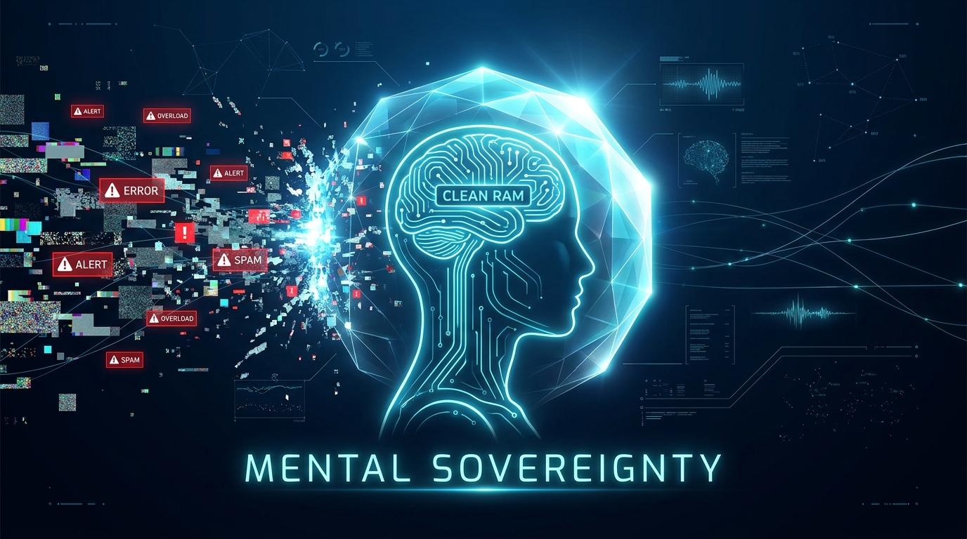 Soberanía mental: Por qué el minimalismo digital es el primer paso real hacia la verdadera autoayuda