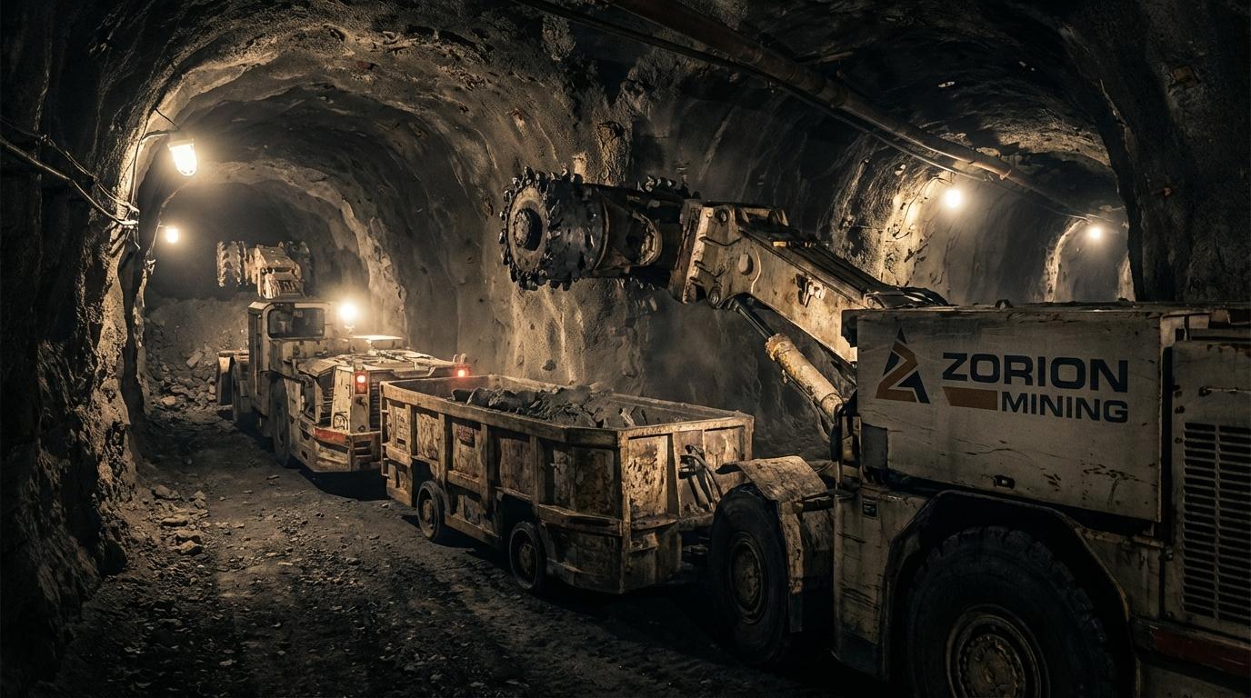 Underground mine depths