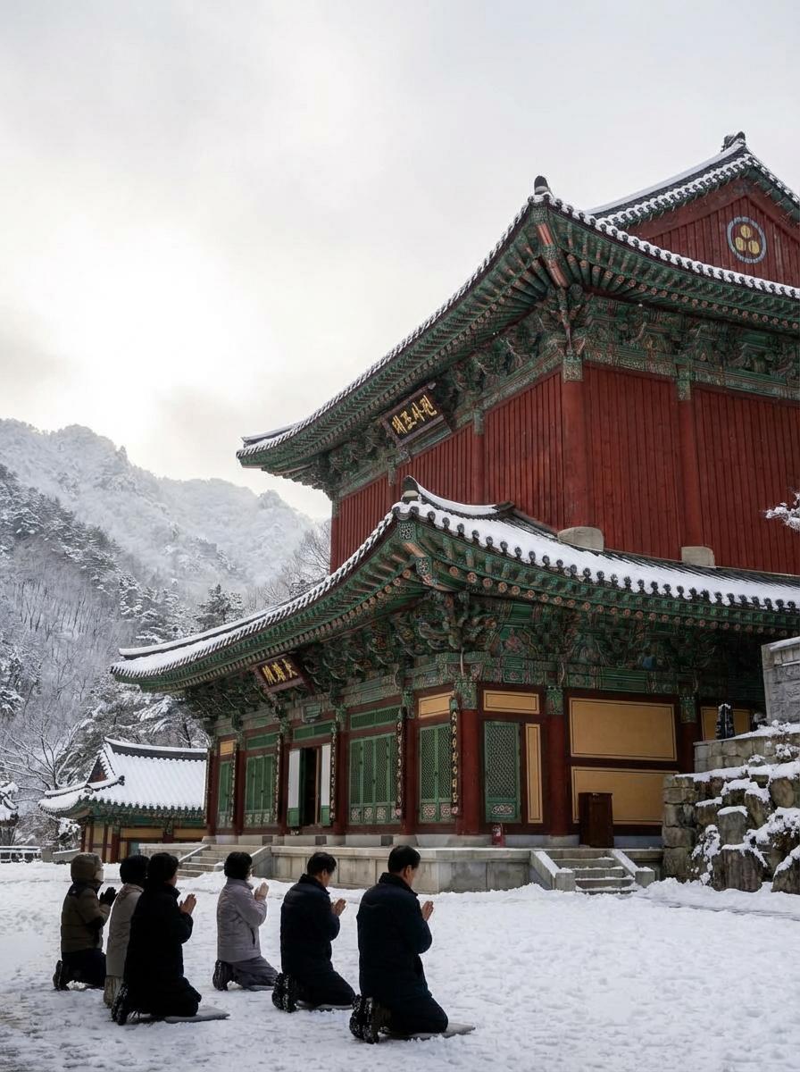 Image 4: 대조사전의 웅장한 모습과 주변 풍경