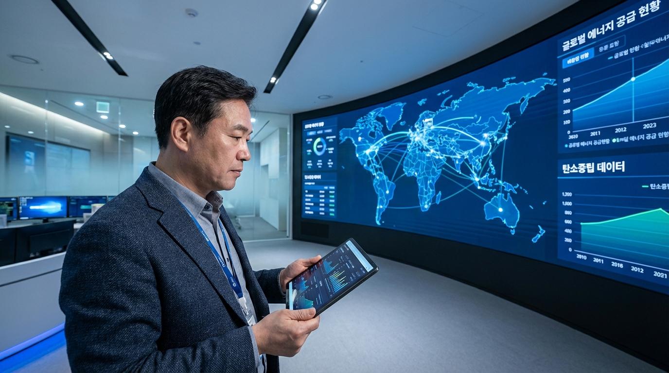 에너지 관제 센터와 데이터 시각화